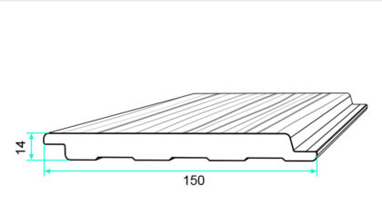 TERAFEST Obklady Profil 150